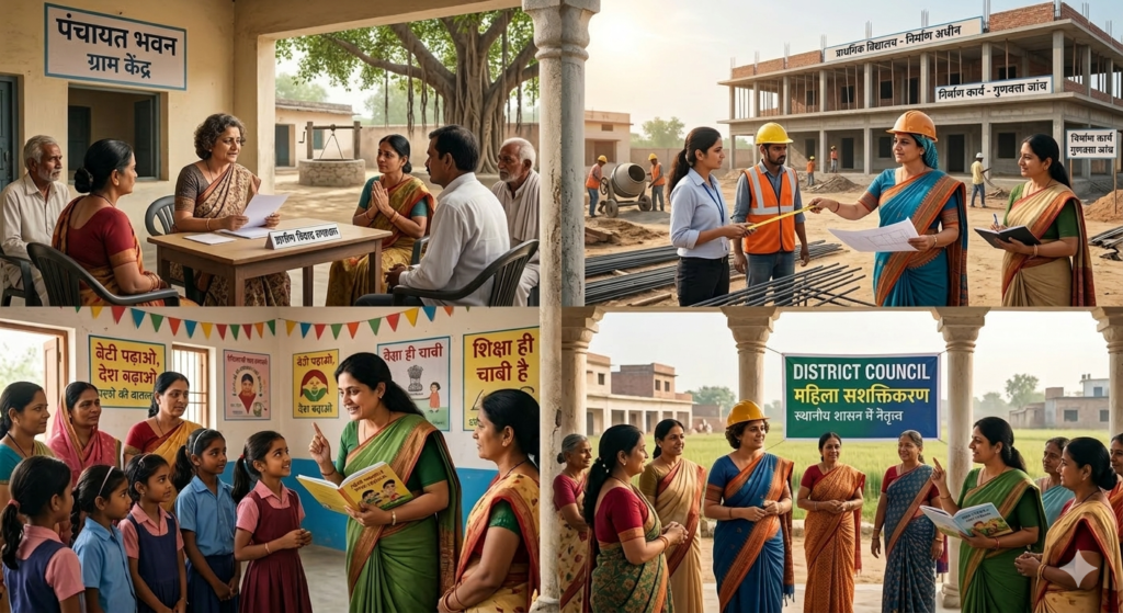 नेतृत्व women-panchayat
