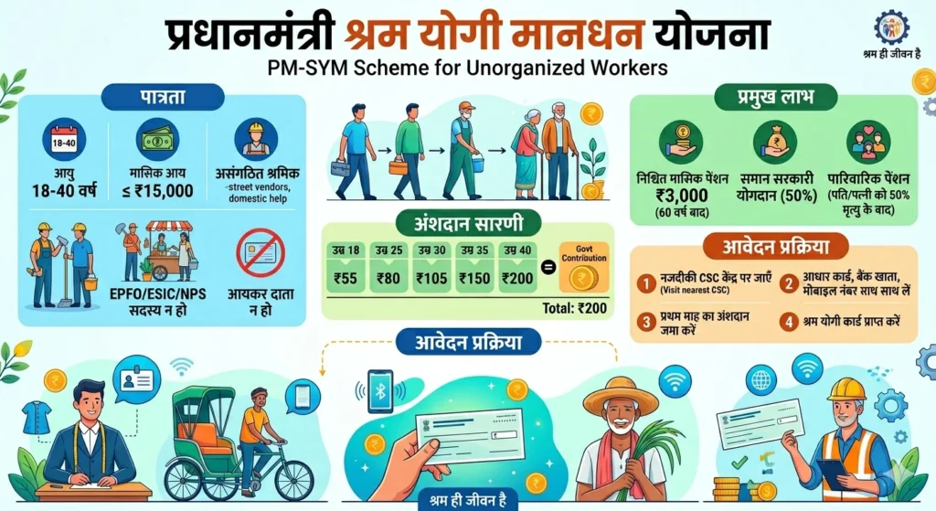 प्रधानमंत्री श्रम योगी मानधन योजना