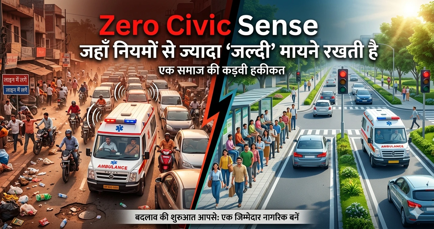 Zero civic sense 