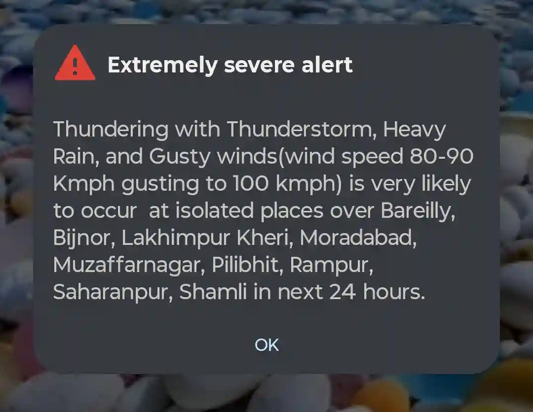 UP Weather Alert: