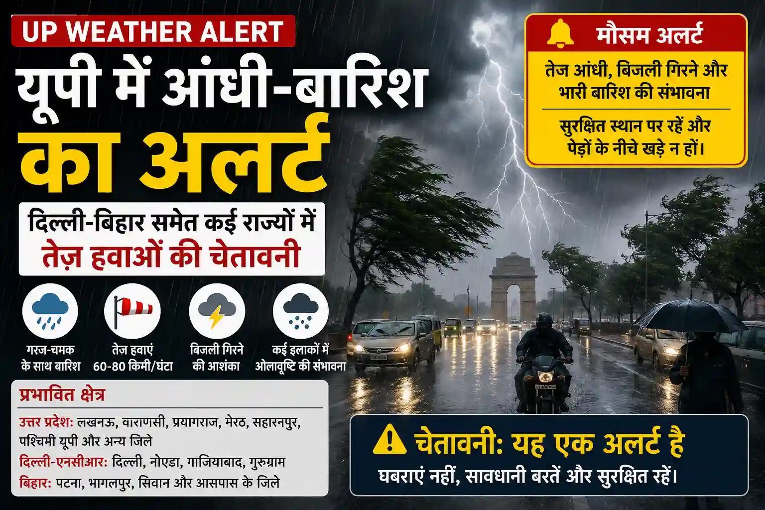 UP Weather Alert: