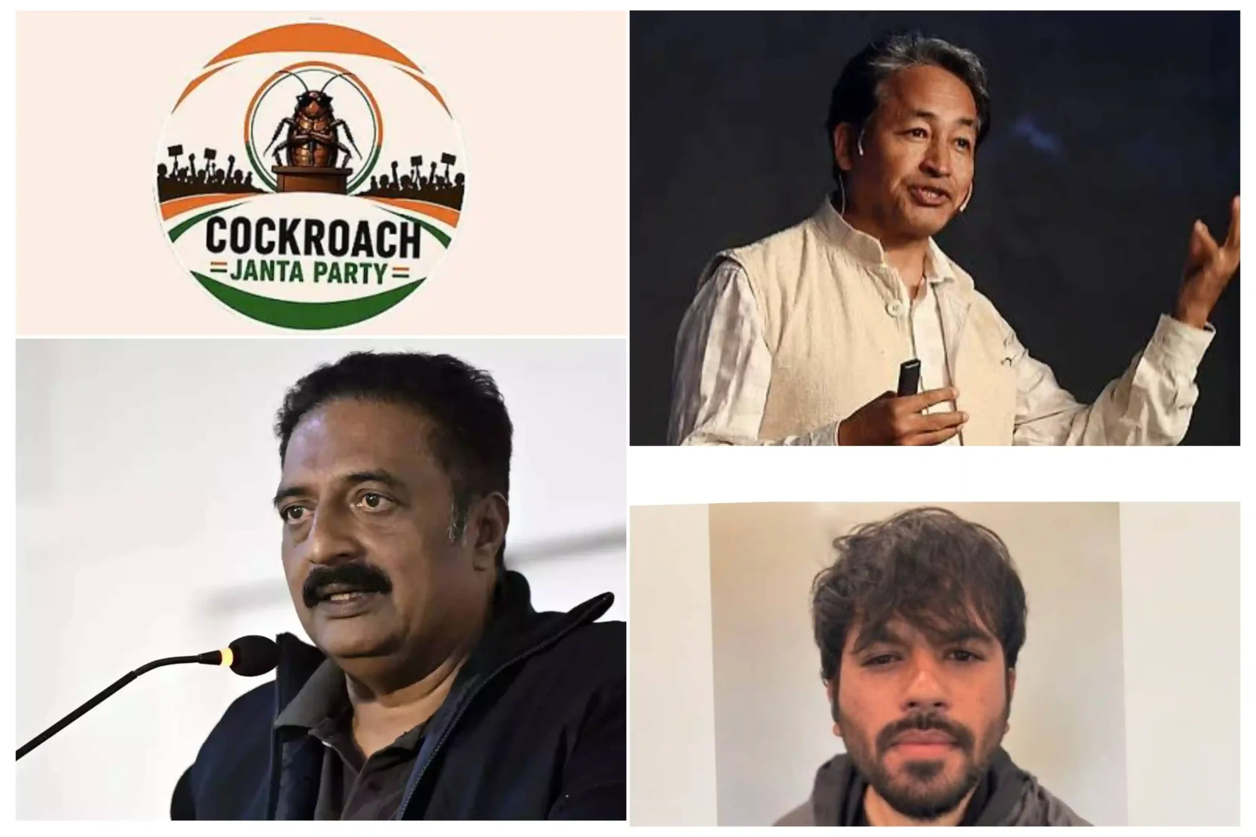 Cockroach janta party protest 