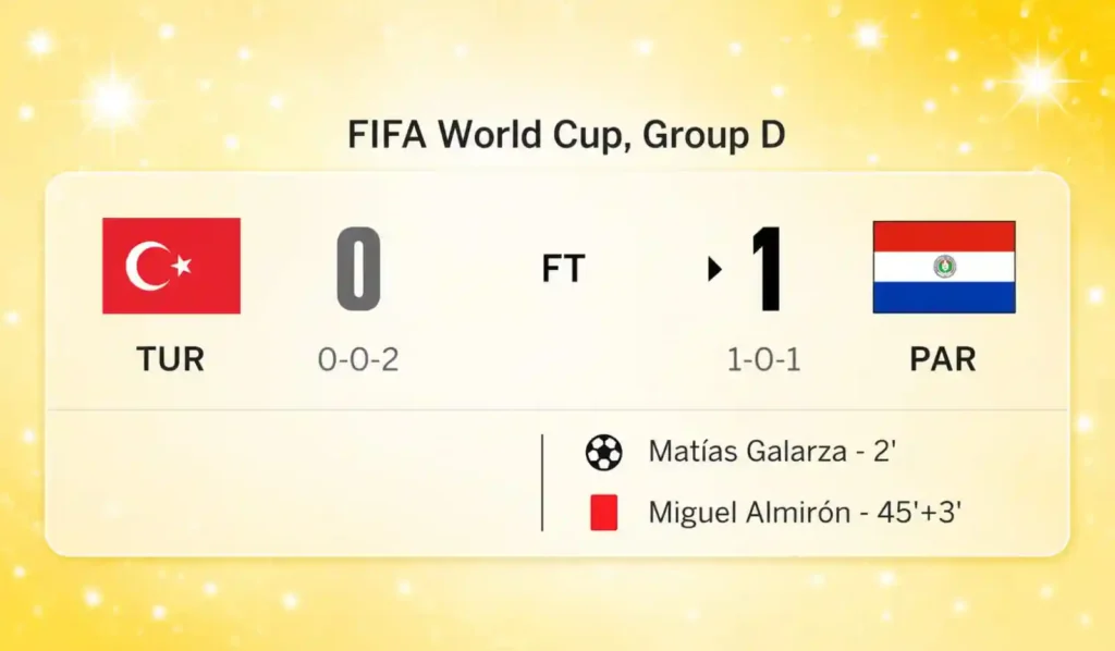 Türkiye vs Paraguay
