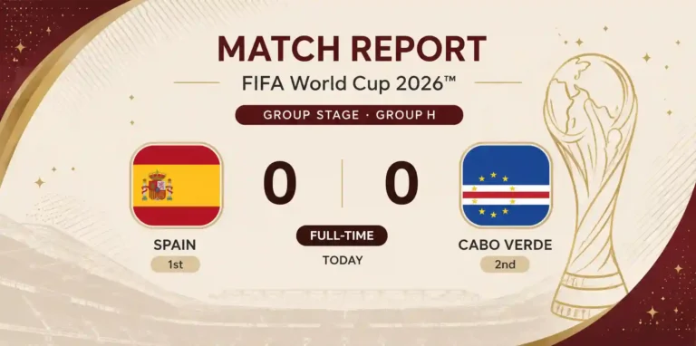 Spain vs Cape Verde: