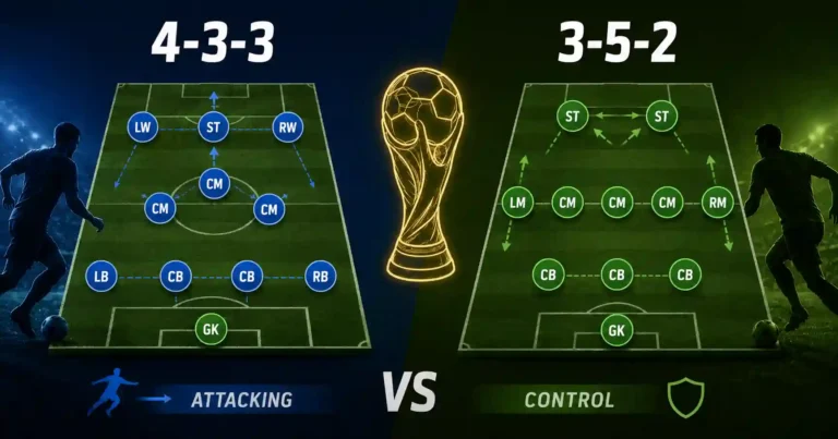 3-5-2 और 4-3-3 फॉर्मेशन