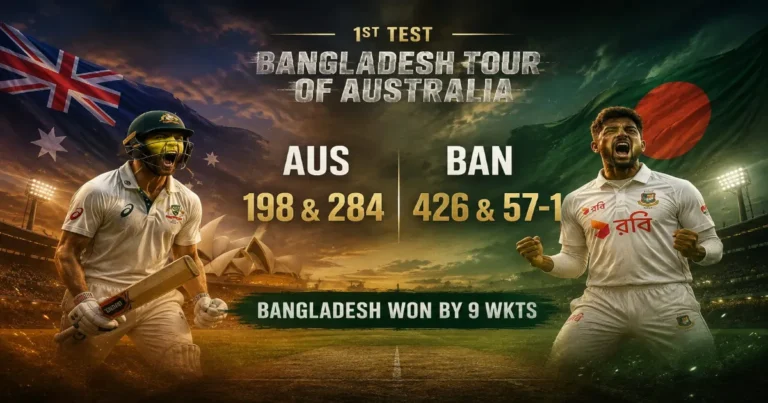 Australia vs Bangladesh 1st Test