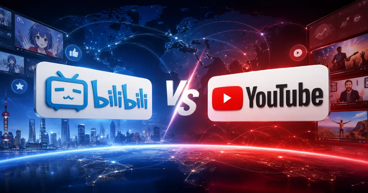 अमेरिका, यूरोप और जापान में Bilibili vs YouTube की टक्कर तेज़, नई ऐप और इंग्लिश वेबसाइट लॉन्च