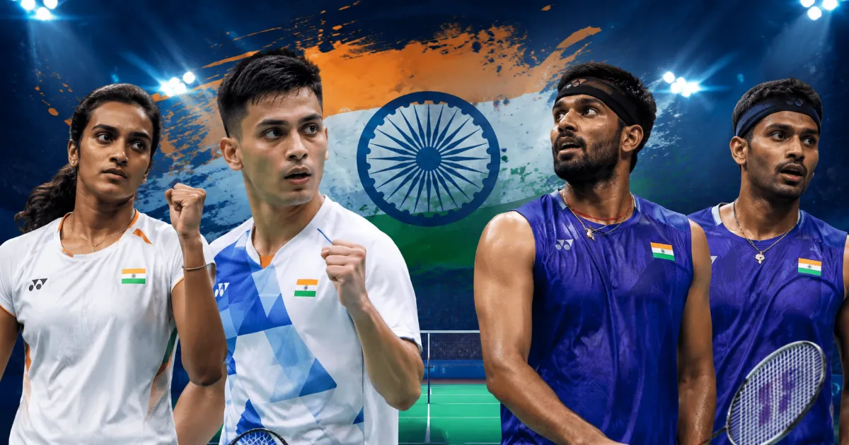 BWF World Championships 2026 में भारत की अगुवाई करते पीवी सिंधु, लक्ष्य सेन और सात्विक-चिराग