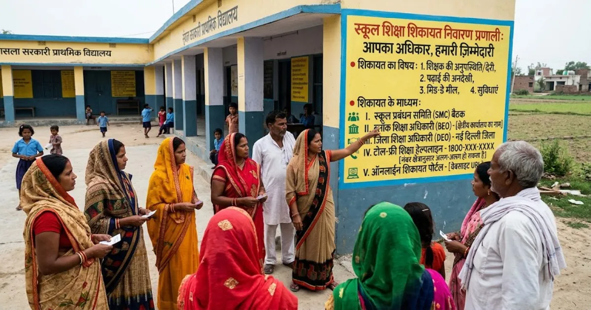 स्कूल में शिक्षक नहीं आते तो शिकायत कहां करें — जानें पूरा अधिकार और प्रक्रिया