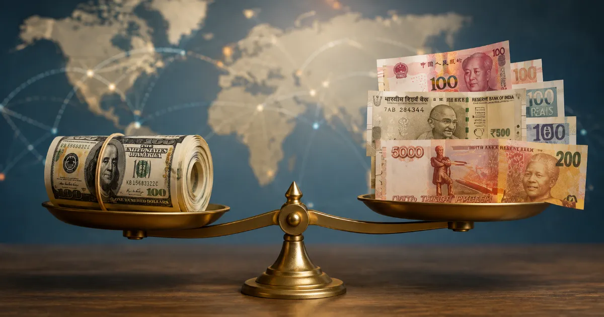BRICS Dollar De-Dollarization