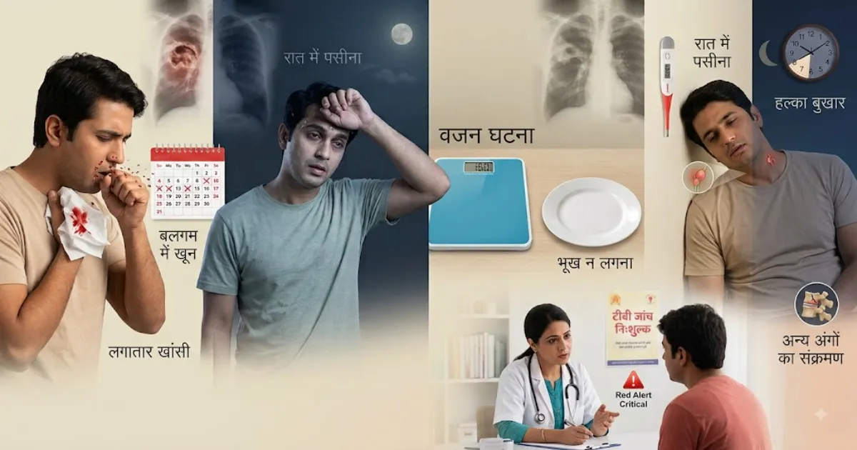 टीबी के लक्षण