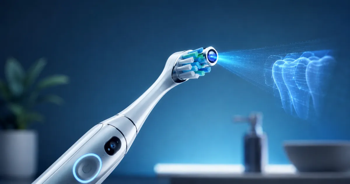 AI Toothbrush: 500 डॉलर की कीमत, कैमरा और आर्टिफिशियल इंटेलिजेंस वाला ब्रश