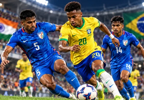 India vs Brazil: ब्राजील के खिलाफ मुकाबला भारतीय फुटबॉल के लिए क्यों बना यादगार