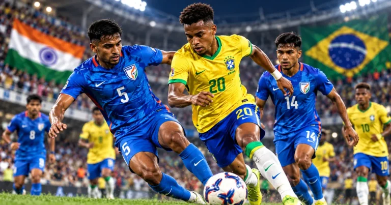 India vs Brazil: ब्राजील के खिलाफ मुकाबला भारतीय फुटबॉल के लिए क्यों बना यादगार